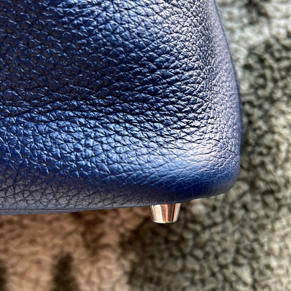 Hermes Picotin 18 PM Bleu Obscur Blue Tote - Picture 8 of 11